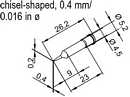 Soldering iron tip