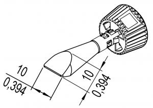 ERSA 0142CDLF100/SB Lodāmura uzgalis