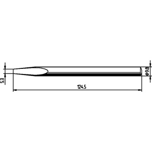 ERSA 0152KD/SB Soldering iron tip