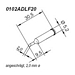 Soldering iron tip ERSA 0102ADLF20/SB