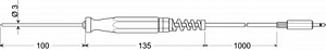 Greisinger GES175 Temperatūras sensors