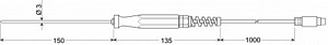 Greisinger GES401 Temperatūras sensors