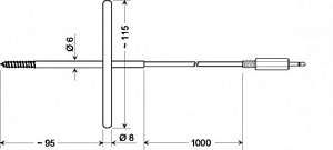 Greisinger GGF175 Temperatūras sensors