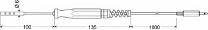 Greisinger GLF175 Temperatūras sensors