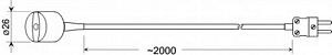 Greisinger GMF200 Temperatūras sensors