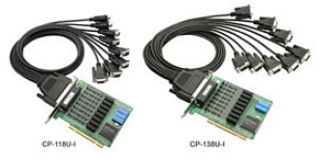 Moxa CP-118U-I-T Daudz portu seriālā plate