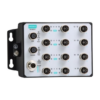 Moxa TN-G6512-8GPoE-WV-CT-T Industrial switch